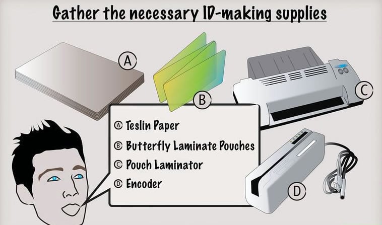 how to make fake id