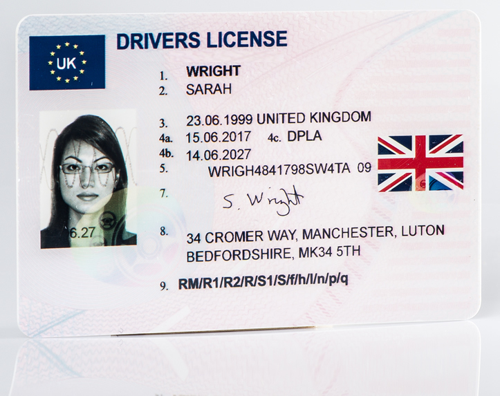 fake driving licence